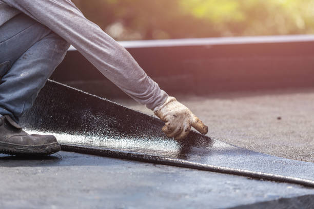 Professional Crawl Space Encapsulation technician working in Ada, OH